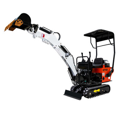 Beautiful Excavator Digger Hydraulic 0.8 Ton Mini Excavator Machine Euro5 Excavator Customized Color