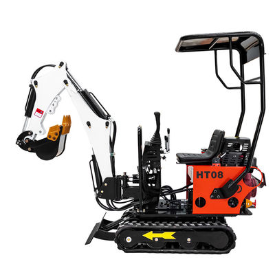 Beautiful Excavator Digger Hydraulic 0.8 Ton Mini Excavator Machine Euro5 Excavator Customized Color