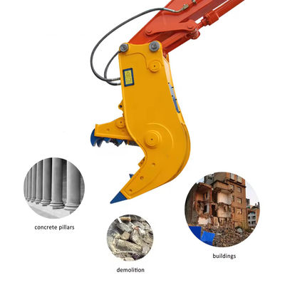 Excavator Attachments Demolition Tools Excavator Hydraulic Concrete Crusher  Pulverizer