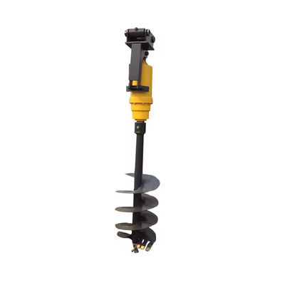 Excavator Attachments Excavator Auger Hydraulic Earth Drill Hydraulic Drill For 10-50 Ton Excavator Earth Augers