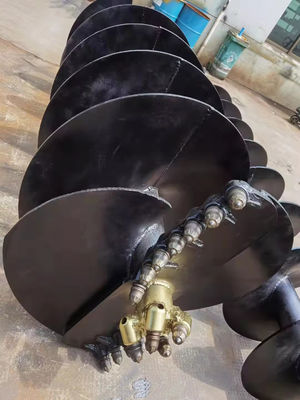 Excavator Attachments Excavator Auger Hydraulic Earth Drill Hydraulic Drill For 10-50 Ton Excavator Earth Augers