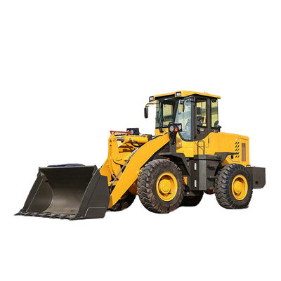 Heavy Loader Machine Shovel Wheel Loader With Pilot Control 3.0 Bucket Joystick Electrical Control Cummins 162 Kw 210HP