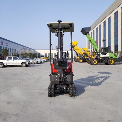 1 Ton Crawler Hydraulic Digger Mini Excavator For Machinery Repair Shops Farms Home