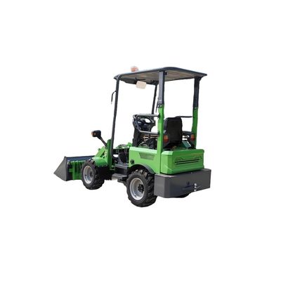 CE Mini Electric Wheel Loader Machine Battery Powered
