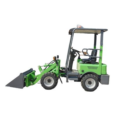 CE Mini Electric Wheel Loader Machine Battery Powered