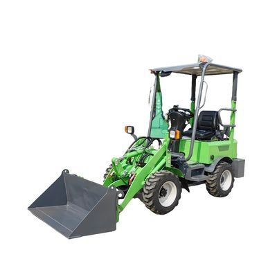 CE Mini Electric Wheel Loader Machine Battery Powered
