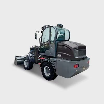 Electric Small Front End Loader Machine Mini All Terrain Front Wheel Loader