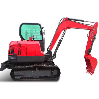 Construction Machinery Excavator Digger Mini Digger Excavator 6.5 Ton Crawler Hydraulic Excavator For Sale