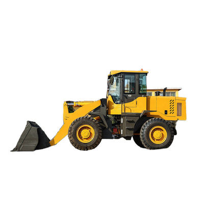 Heavy Loader Machine Shovel Wheel Loader With Pilot Control 3.0 Bucket Joystick Electrical Control Cummins 162 Kw 210HP