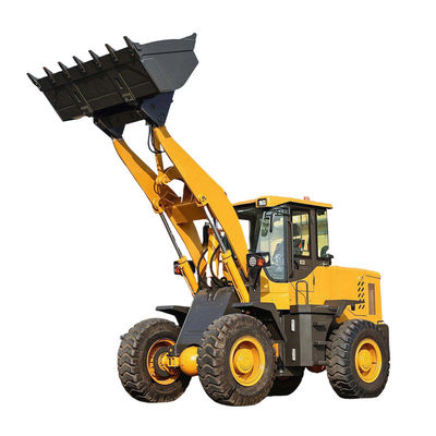 Heavy Loader Machine Shovel Wheel Loader With Pilot Control 3.0 Bucket Joystick Electrical Control Cummins 162 Kw 210HP