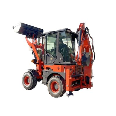 Bl35-12 1.2ton Loader Machine High Quality Agricultural Excavator Backhoe Wheel Loader